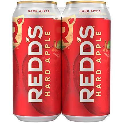 REDDS Beer Apple Ale 5% ABV Cans - 4-16 Fl. Oz. - Image 5