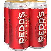 REDDS Beer Apple Ale 5% ABV Cans - 4-16 Fl. Oz. - Image 2