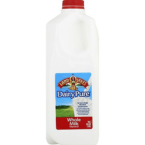 Land O Lakes Whole Milk - Half Gallon