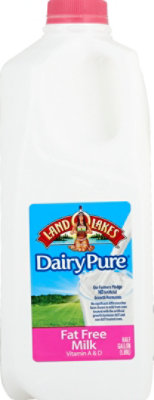Land O Lakes Skim Fat Free Milk - Half Gallon - Image 2