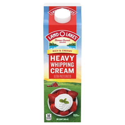 Land O Lakes Heavy Whipping Cream - 1 Quart - Image 3