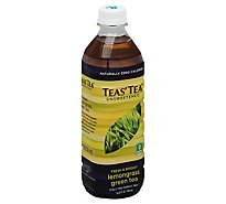 TEAS TEA Unsweetened Green Tea Fresh & Bright Lemongrass - 16.9 Fl. Oz.