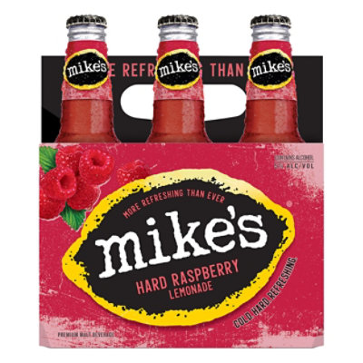 Mikes Hard Beverage Cool Hard Refreshing Lemonade Black Raspberry Bottle - 6-11.2 Fl. Oz. - Image 5