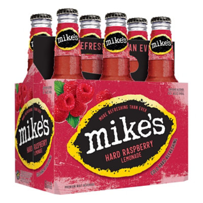 Mikes Hard Beverage Cool Hard Refreshing Lemonade Black Raspberry Bottle - 6-11.2 Fl. Oz. - Image 2