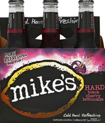 Mikes Black Cherry Bottles - 6-11.2 Fl. Oz. - Image 3