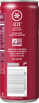 Izze Juice Beverage Sparkling Pomegranate Juice - 8.4 Fl. Oz. - Image 6