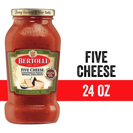 Bertolli Five Cheese Sauce - 24 Oz