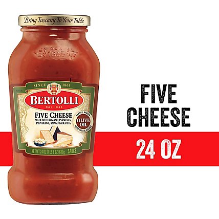 Bertolli Five Cheese Sauce - 24 Oz - Image 1