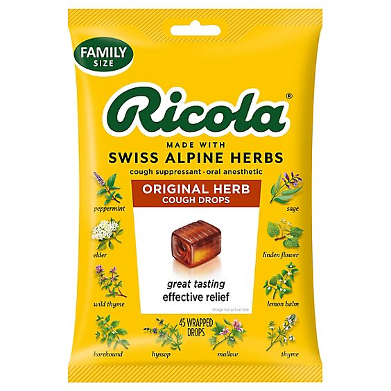 Ricola Original Herb Family Bag - 45 Count