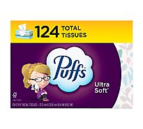 Puffs Ultra Soft Non Lotion Facial Tissue - 124 Count