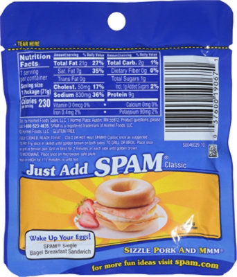 SPAM Classic Single - 3 Oz - Image 6