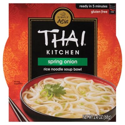 Thai Kitchen Gluten Free Spring Onion Rice Noodle Soup Bowl - 2.4 Oz - Image 3