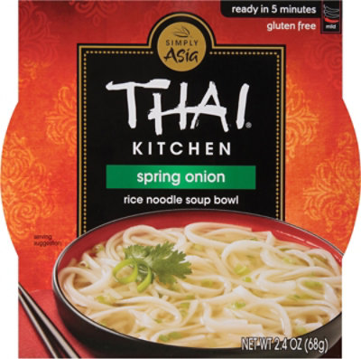 Thai Kitchen Gluten Free Spring Onion Rice Noodle Soup Bowl - 2.4 Oz - Image 2