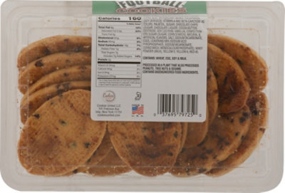 Chocolate Chip Football Slvr Lake - Each - Image 6