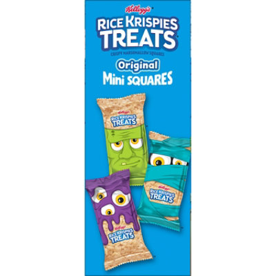 Rice Krispies Treats Mini Marshmallow Snack Bars Kids Snacks Original 60 Count - 23.2 Oz - Image 8