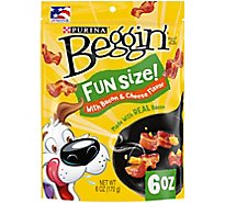 Beggin Dog Treats Littles Bacon & Cheese - 6 Oz