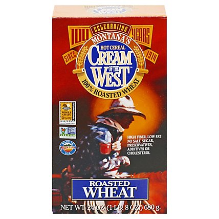 Montanas Cream of the West Cereal Hot Roasted Wheat - 24 Oz - Image 3