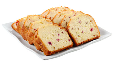 Bs Cake Loaf Slice Cranberry - Each Oz