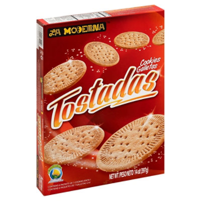 La Moderna Cookies Tostadas Box - 14 Oz