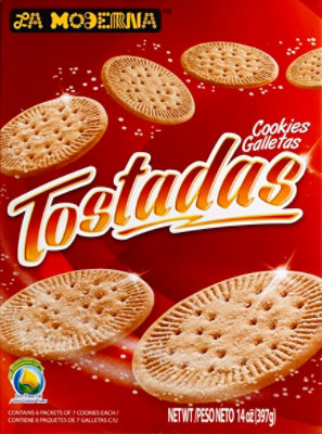 La Moderna Cookies Tostadas Box - 14 Oz - Image 2