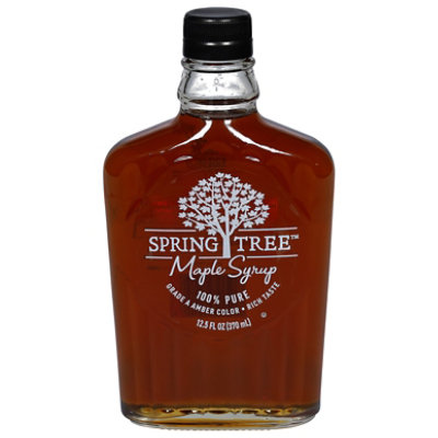 Spring Tree Maple Syrup Pure Dark Amber - 12.5 Fl. Oz. - Image 3