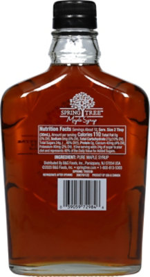 Spring Tree Maple Syrup Pure Dark Amber - 12.5 Fl. Oz. - Image 6