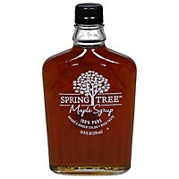 Spring Tree Maple Syrup Pure Dark Amber - 12.5 Fl. Oz. - Image 1