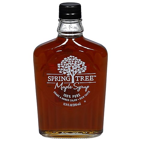 Spring Tree Maple Syrup Pure Dark Amber - 12.5 Fl. Oz.