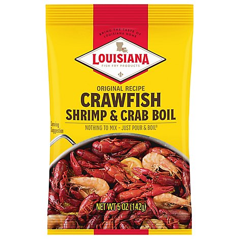 Louisiana Fish Fry Crw/Crb/Shmp Boil - 5 Oz