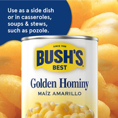 Bush's Golden Hominy - 15.5 Oz - Image 2