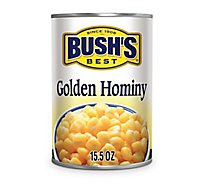 BUSH'S BEST Golden Hominy - 15.5 Oz