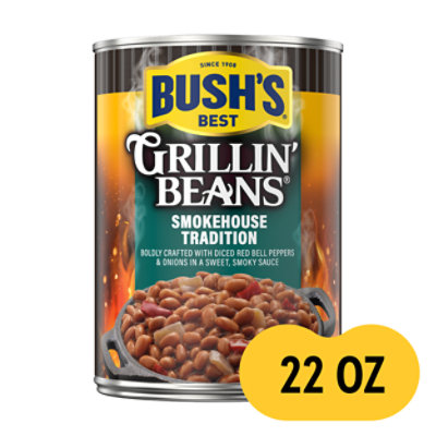 Bush's Smokehouse Tradition Grillin Beans - 22 Oz - Image 1