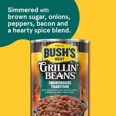 Bush's Smokehouse Tradition Grillin Beans - 22 Oz - Image 2