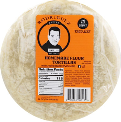 Rodriguez Bakery Tortillas - 12 Count - Image 2