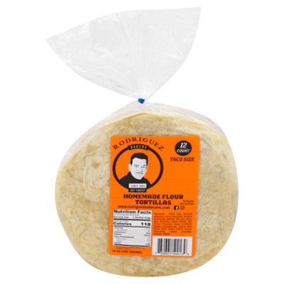 Rodriguez Bakery Tortillas - 12 Count