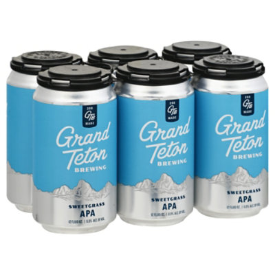 Grand Teton Brewing Sweetgrass India Pale Ale Bottles - 6-12 Fl. Oz. - Image 1