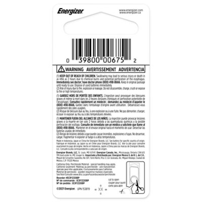 Energizer 1220 Lithium Coin Battery - Each - Image 2