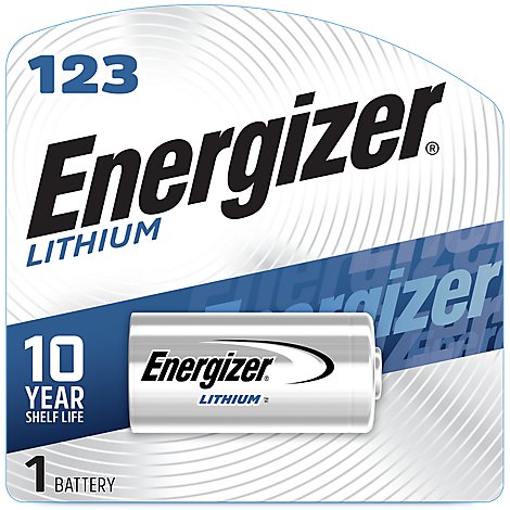 Energizer 123 Lithium Photo Batteries - Each
