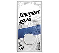 Energizer 2025 3 Volt Lithium Coin Batteries - Each