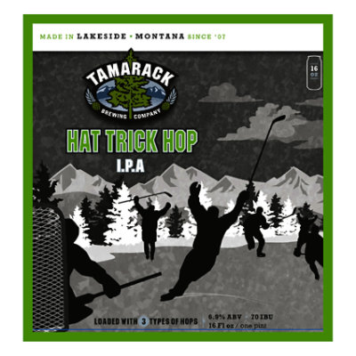 Tamarack Hat Trick Hop Ipa In Cans - 4-16 Fl. Oz. - Image 1
