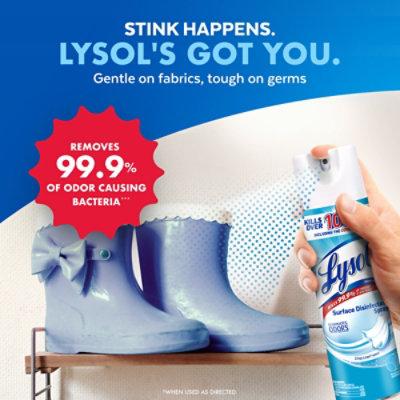 Lysol Crisp Linen Disinfectant Spray Pack - 2-19 Fl. Oz. - Image 6