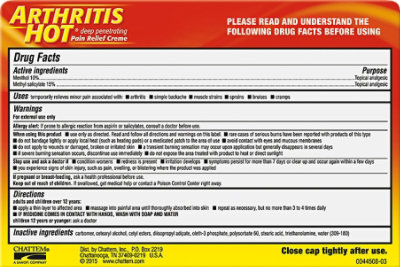 Arthritis Hot 3 Oz - 3 Oz - Image 5