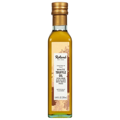 Roland Olive Oil Extra Virgin White Truffle - 8.5 Fl. Oz. - Image 1