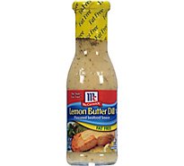 McCormick Golden Dipt Lemon Butter Dill Fat Free Seafood Sauce - 8.7 Fl. Oz.