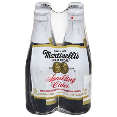 Martinellis Juice Gold Medal Sparkling Cider - 4-8.4 Fl. Oz. - Image 2