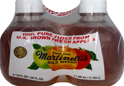 Martinellis Apple Juice Pet - 4-10 Fl. Oz. - Image 2