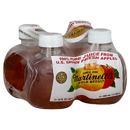 Martinellis Apple Juice Pet - 4-10 Fl. Oz. - Image 1