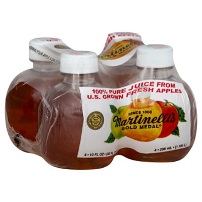 Martinellis Apple Juice Pet - 4-10 Fl. Oz. - Image 1