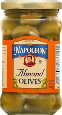 Napoleon Olives Stuffed Almond - 6.5 Oz - Image 2