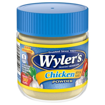 Wylers Bouillon Instant Chicken Flavor Powder - 3.75 Oz - Image 3